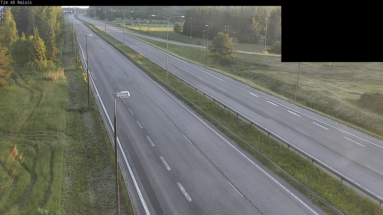 Weather Camera Image Väg 40 Reso, Raisio, Varsinais-Suomi