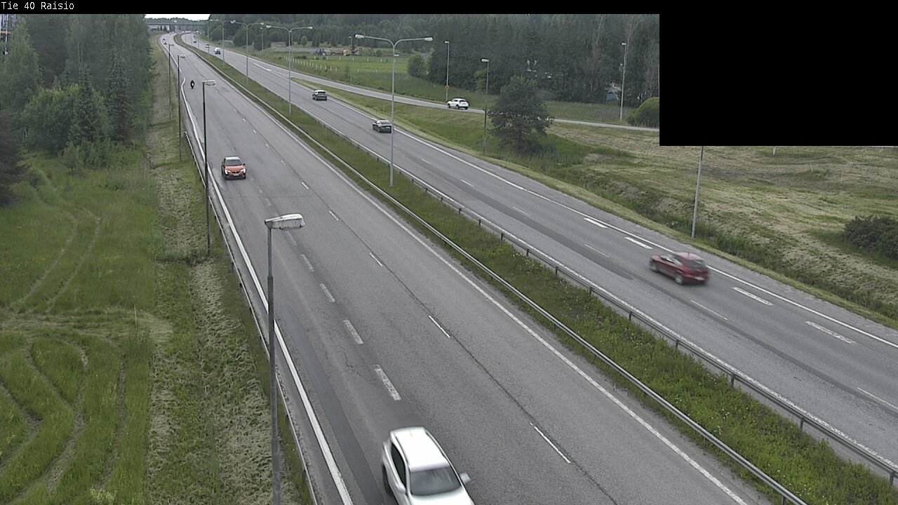 Weather Camera Image Väg 40 Reso, Raisio, Varsinais-Suomi