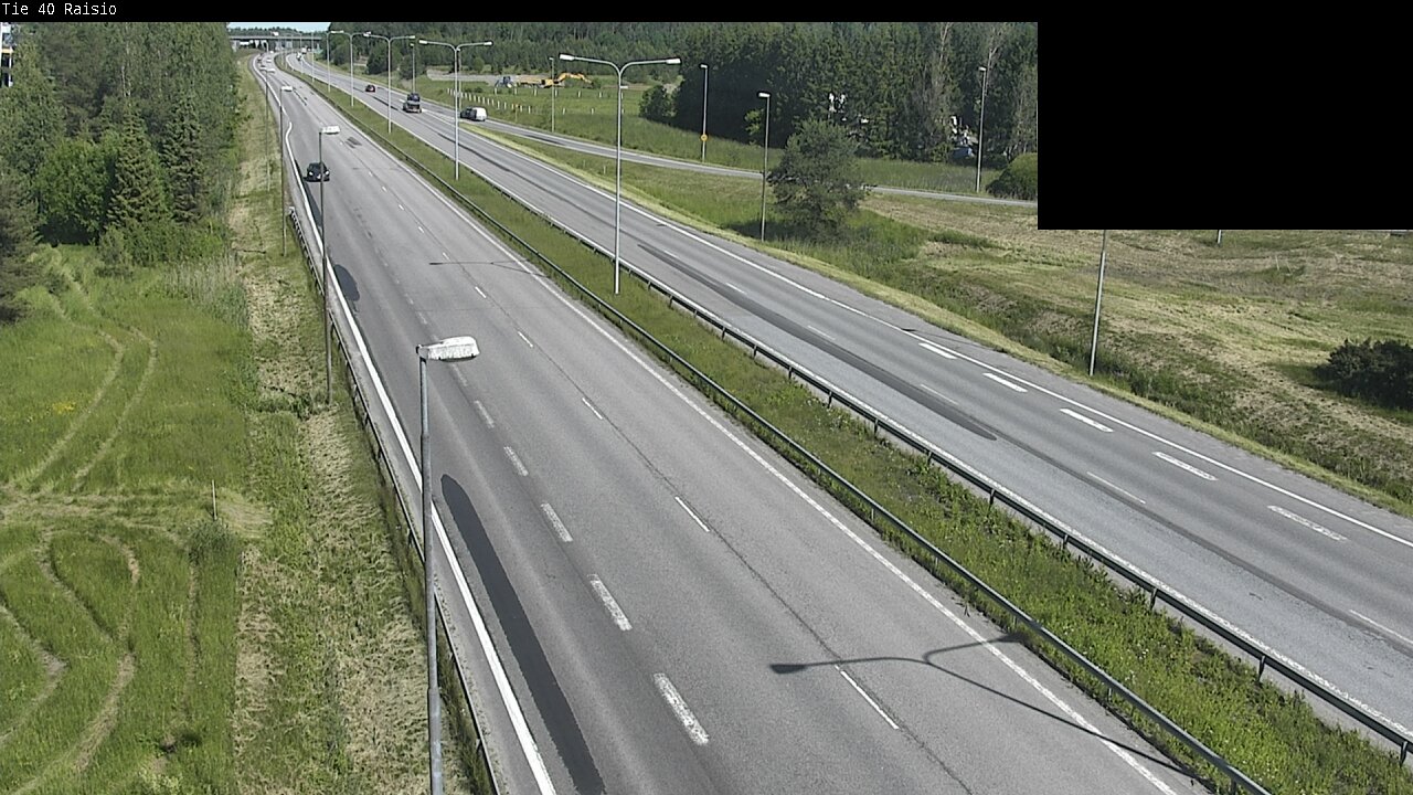 Weather Camera Image Väg 40 Reso, Raisio, Varsinais-Suomi