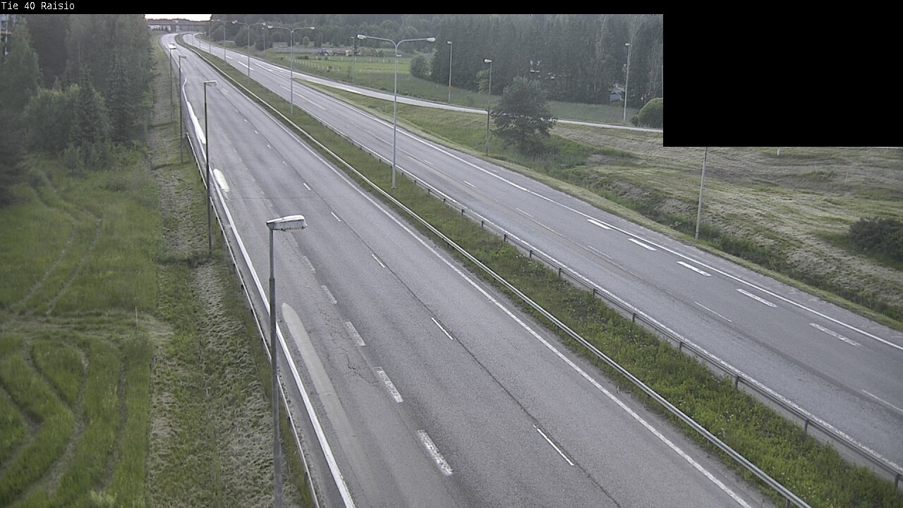 Weather Camera Image Väg 40 Reso, Raisio, Varsinais-Suomi