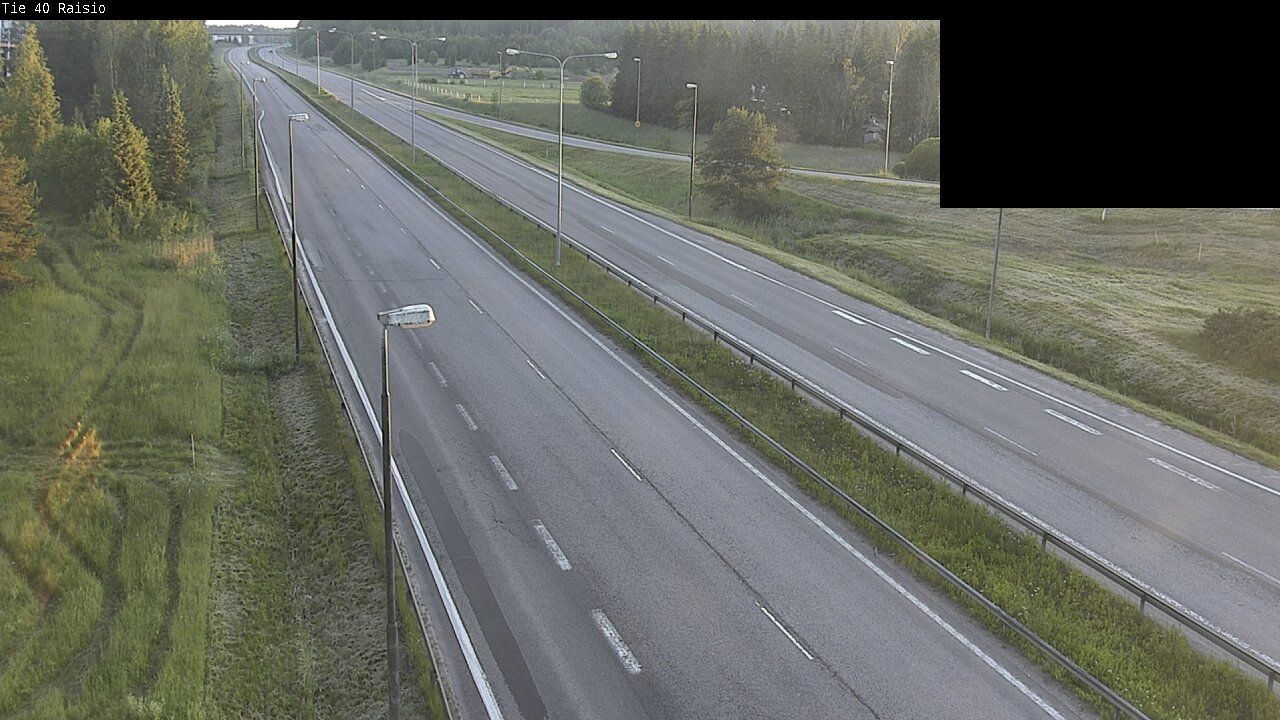 Weather Camera Image Väg 40 Reso, Raisio, Varsinais-Suomi