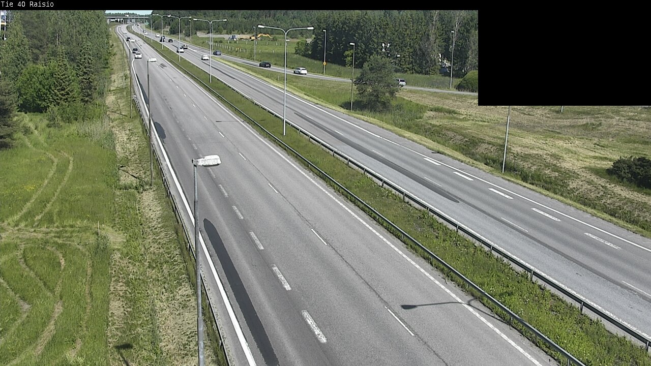 Weather Camera Image Väg 40 Reso, Raisio, Varsinais-Suomi