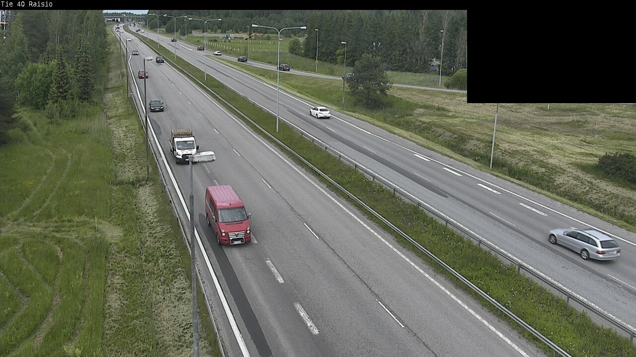 Weather Camera Image Väg 40 Reso, Raisio, Varsinais-Suomi