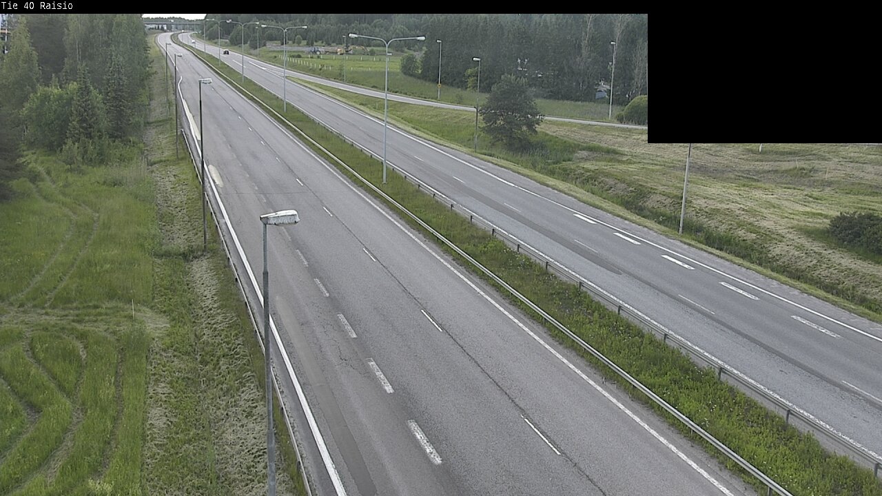 Weather Camera Image Väg 40 Reso, Raisio, Varsinais-Suomi