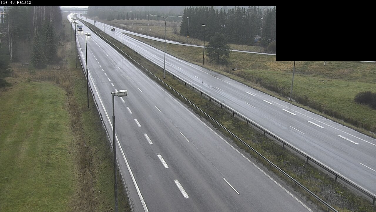 Weather Camera Image Väg 40 Reso, Raisio, Varsinais-Suomi