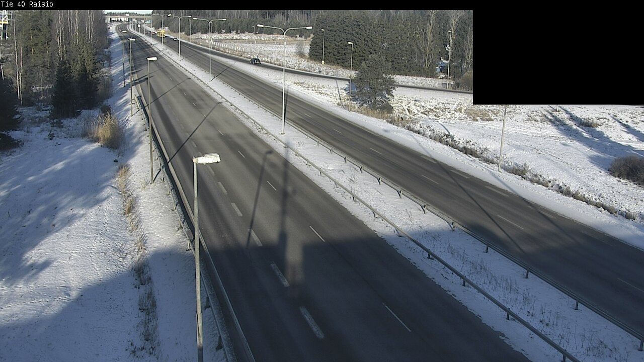 Weather Camera Image Väg 40 Reso, Raisio, Varsinais-Suomi