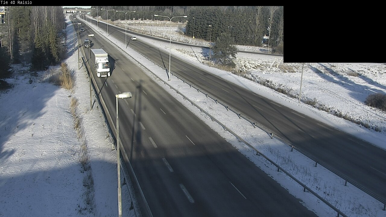 Weather Camera Image Väg 40 Reso, Raisio, Varsinais-Suomi