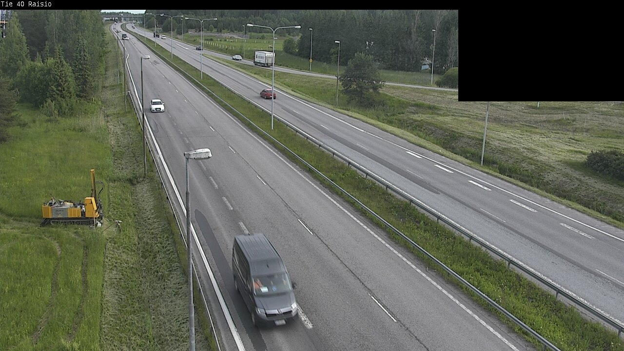 Weather Camera Image Road 40 Raisio, Raisio, Varsinais-Suomi