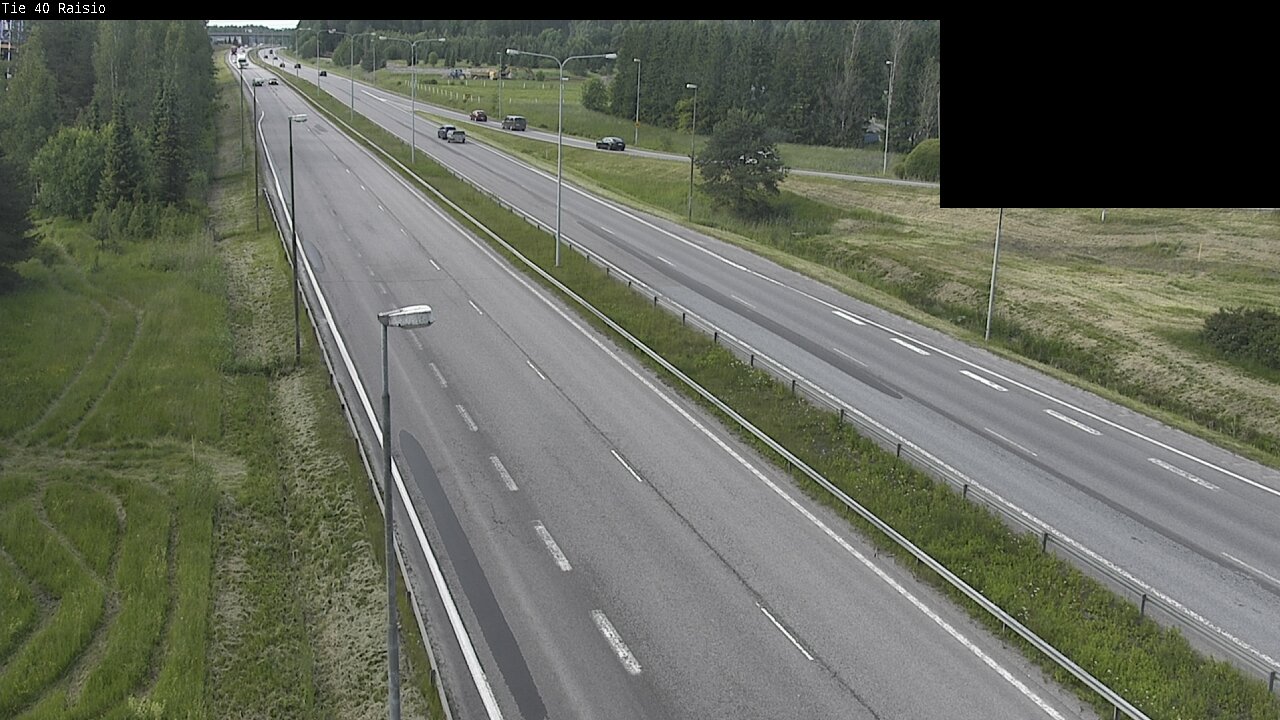 Weather Camera Image Väg 40 Reso, Raisio, Varsinais-Suomi