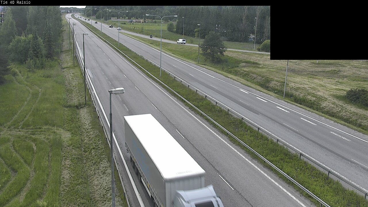 Weather Camera Image Väg 40 Reso, Raisio, Varsinais-Suomi