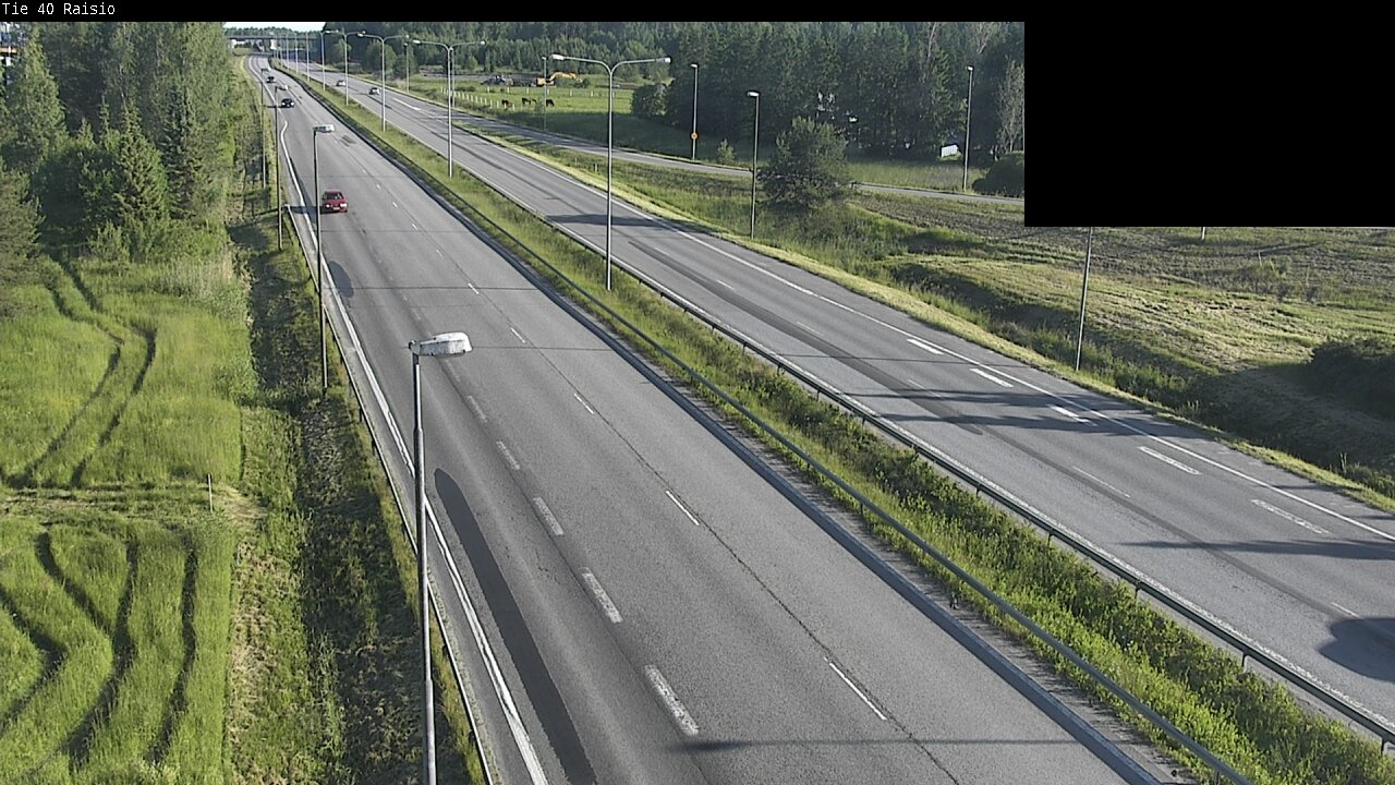 Weather Camera Image Väg 40 Reso, Raisio, Varsinais-Suomi