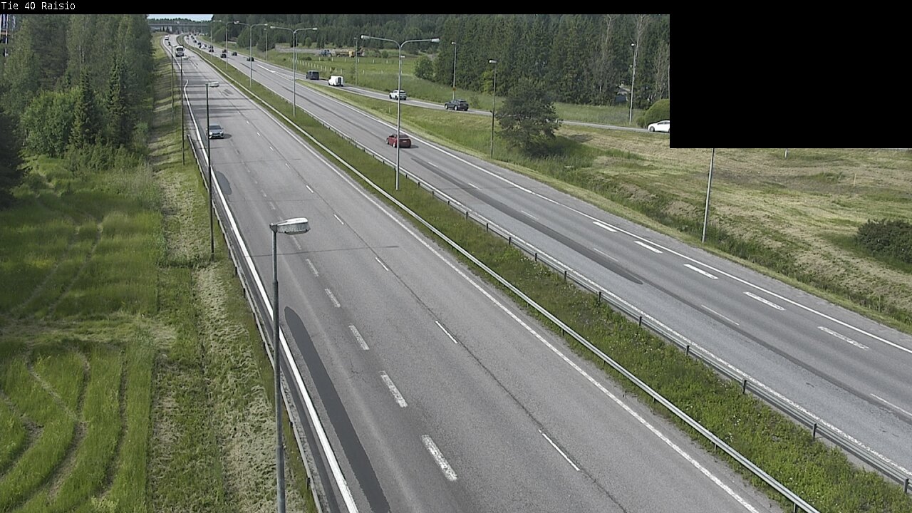 Weather Camera Image Väg 40 Reso, Raisio, Varsinais-Suomi