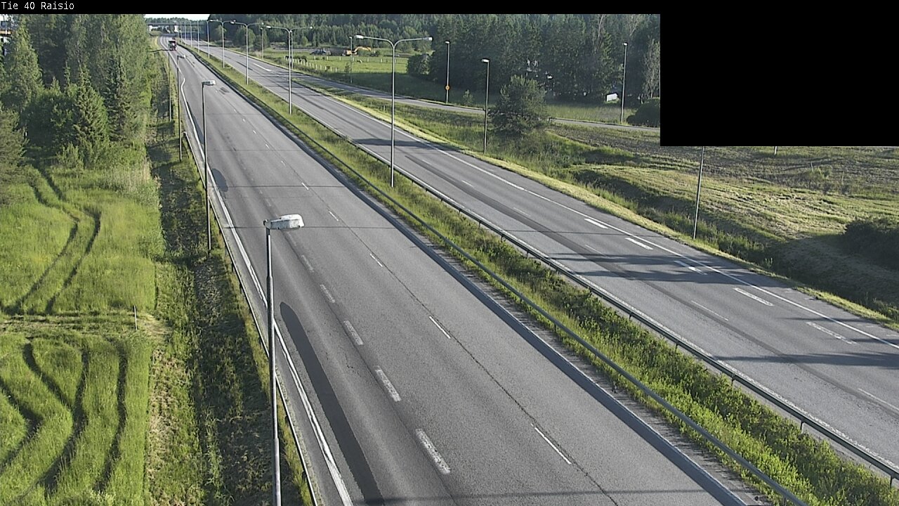 Weather Camera Image Väg 40 Reso, Raisio, Varsinais-Suomi