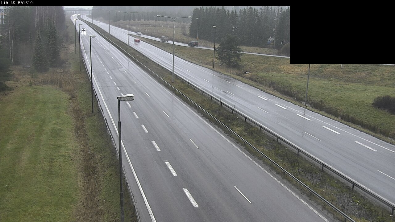 Weather Camera Image Väg 40 Reso, Raisio, Varsinais-Suomi
