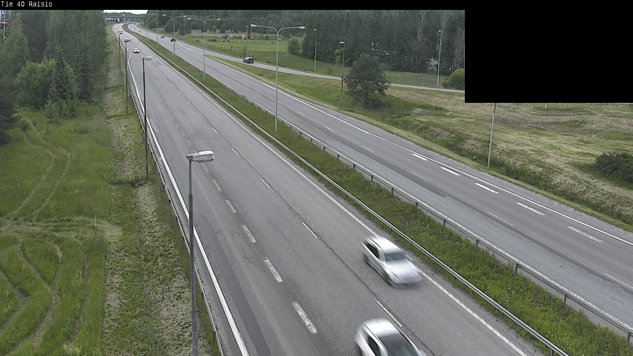 Weather Camera Image Väg 40 Reso, Raisio, Varsinais-Suomi