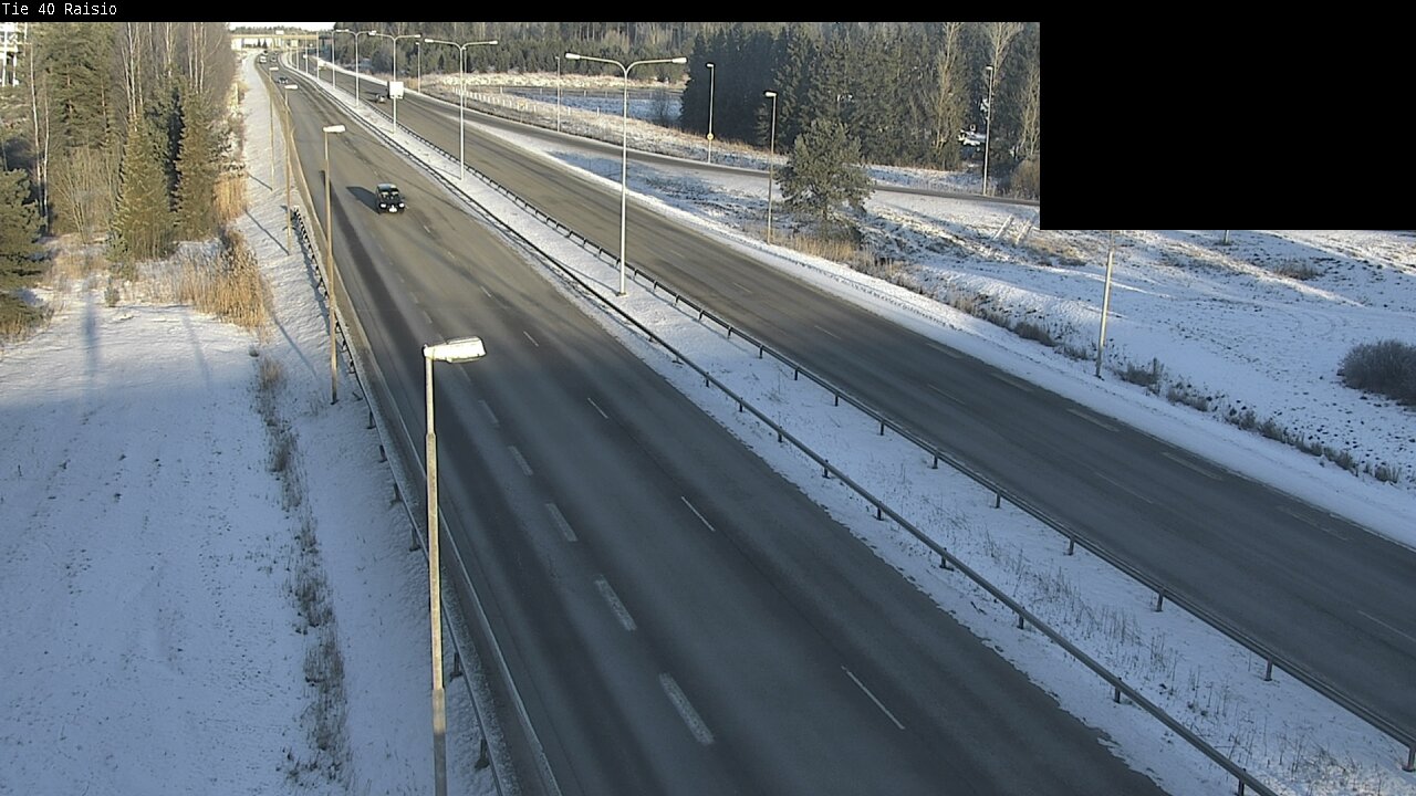 Weather Camera Image Väg 40 Reso, Raisio, Varsinais-Suomi