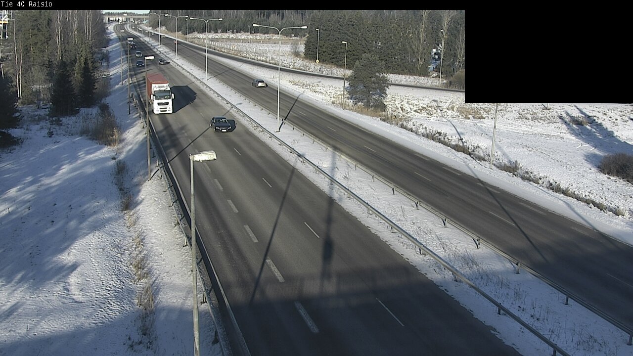Weather Camera Image Väg 40 Reso, Raisio, Varsinais-Suomi