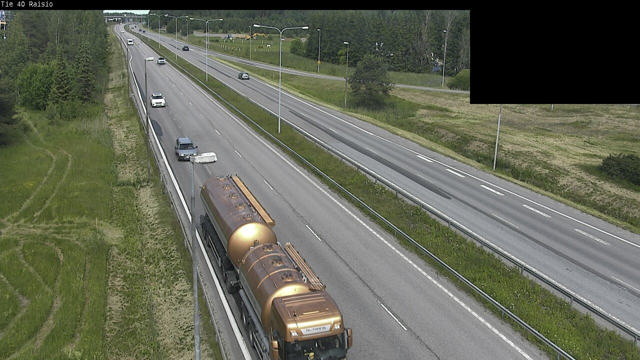 Weather Camera Image Väg 40 Reso, Raisio, Varsinais-Suomi