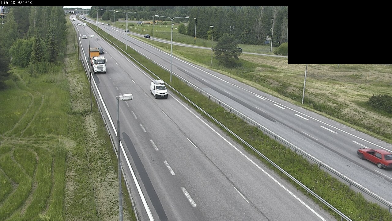 Weather Camera Image Väg 40 Reso, Raisio, Varsinais-Suomi
