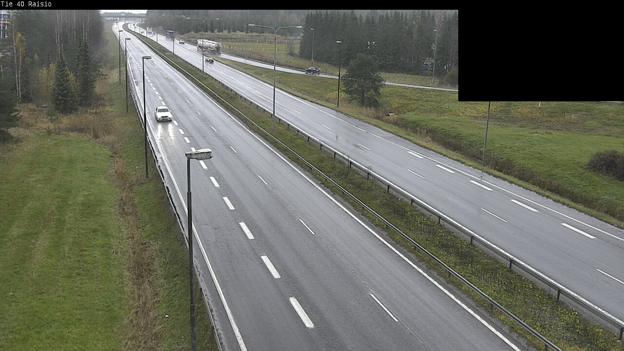 Weather Camera Image Väg 40 Reso, Raisio, Varsinais-Suomi