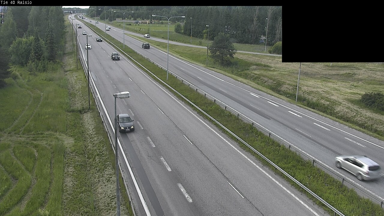 Weather Camera Image Väg 40 Reso, Raisio, Varsinais-Suomi