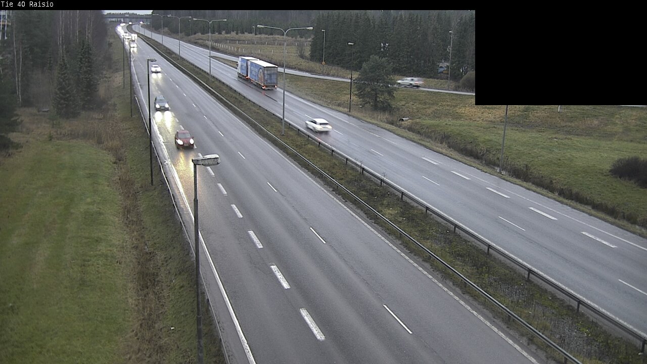 Weather Camera Image Väg 40 Reso, Raisio, Varsinais-Suomi