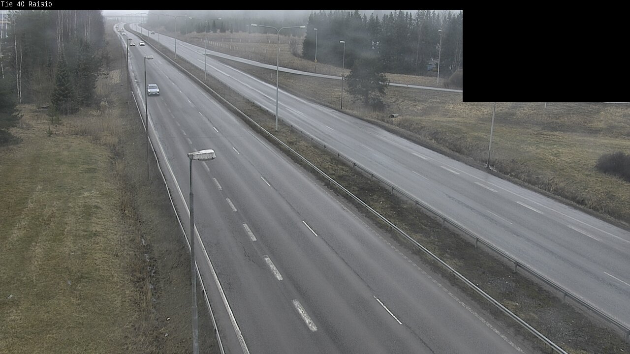 Weather Camera Image Road 40 Raisio, Raisio, Varsinais-Suomi