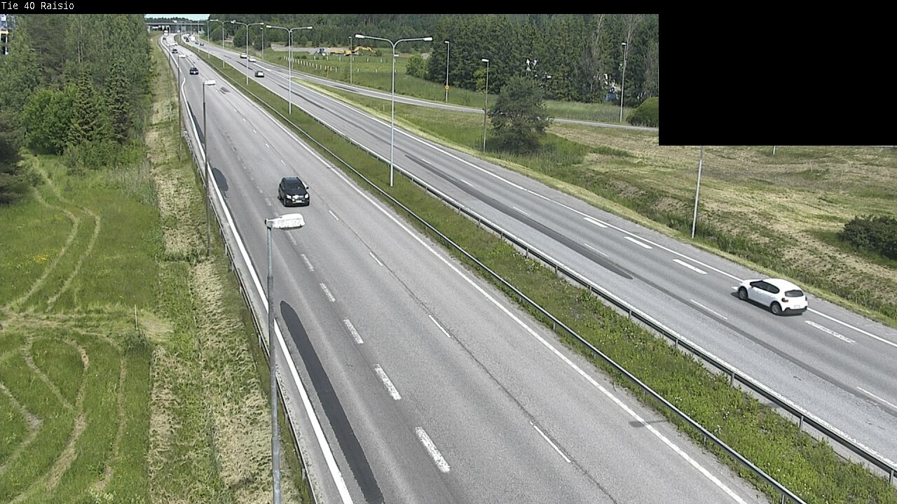 Weather Camera Image Väg 40 Reso, Raisio, Varsinais-Suomi