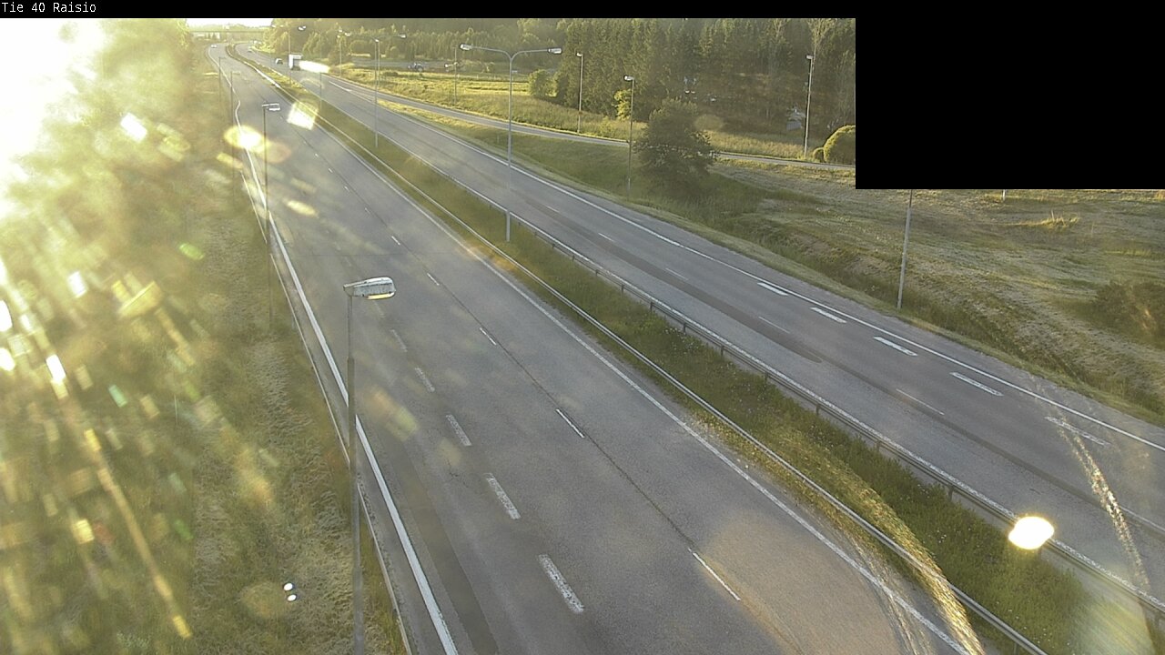 Weather Camera Image Väg 40 Reso, Raisio, Varsinais-Suomi
