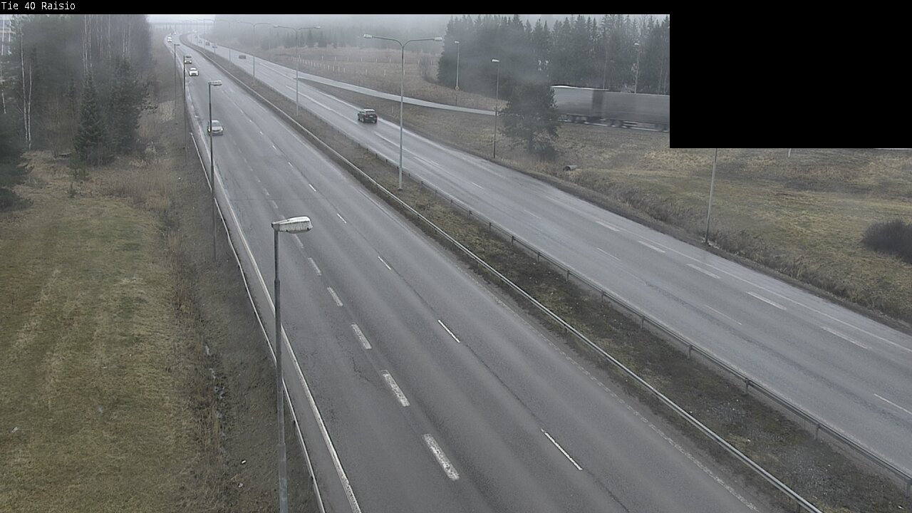 Weather Camera Image Road 40 Raisio, Raisio, Varsinais-Suomi