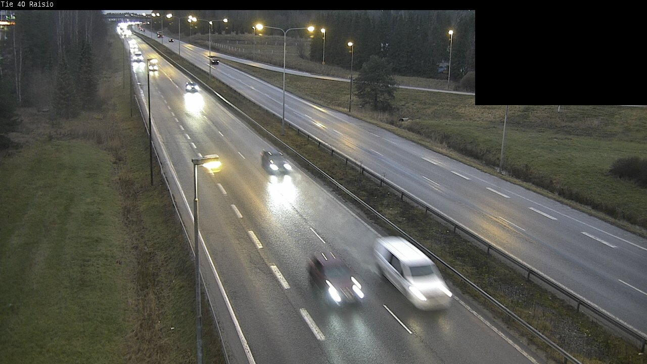 Weather Camera Image Väg 40 Reso, Raisio, Varsinais-Suomi