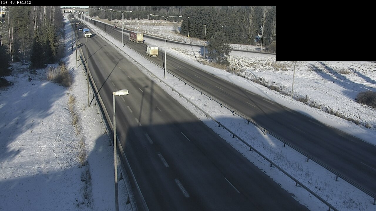 Weather Camera Image Väg 40 Reso, Raisio, Varsinais-Suomi