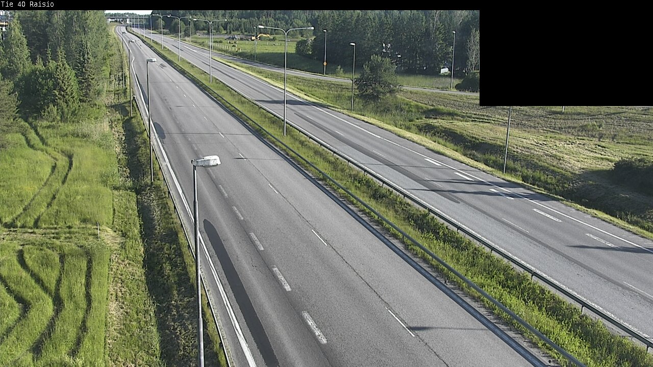 Weather Camera Image Väg 40 Reso, Raisio, Varsinais-Suomi