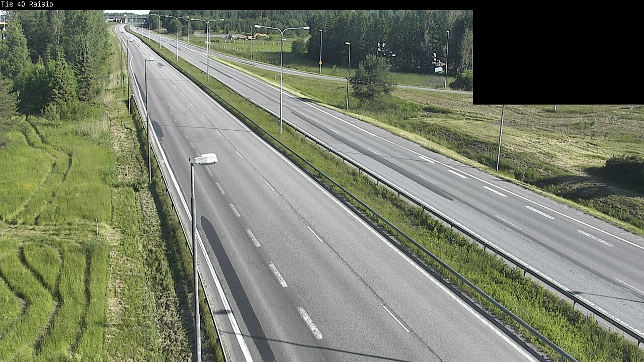 Weather Camera Image Väg 40 Reso, Raisio, Varsinais-Suomi