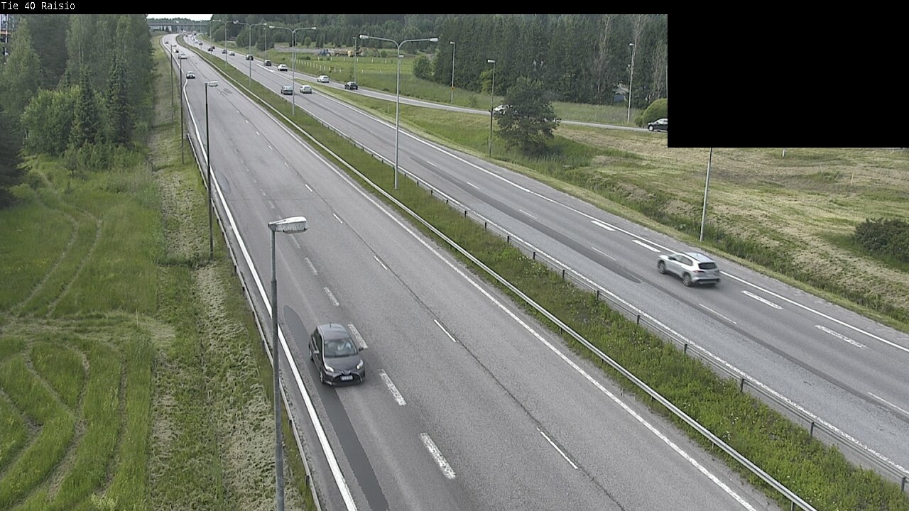 Weather Camera Image Väg 40 Reso, Raisio, Varsinais-Suomi