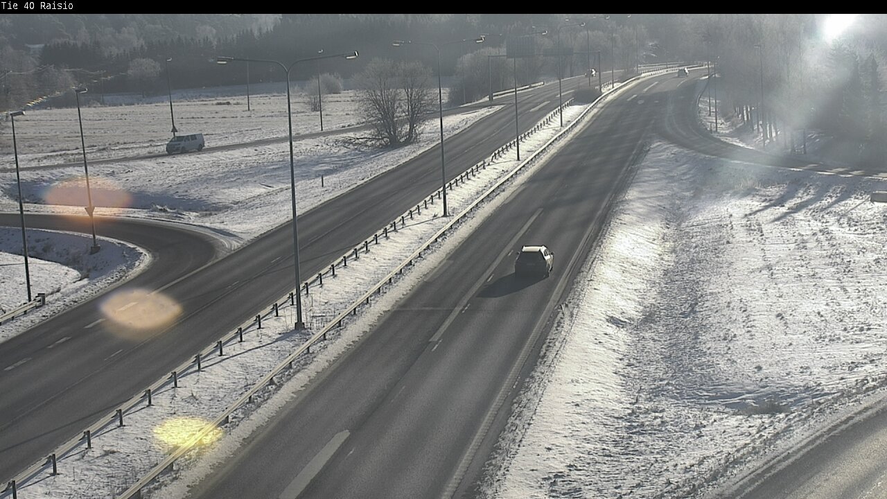 Weather Camera Image Road 40 Raisio, Raisio, Varsinais-Suomi