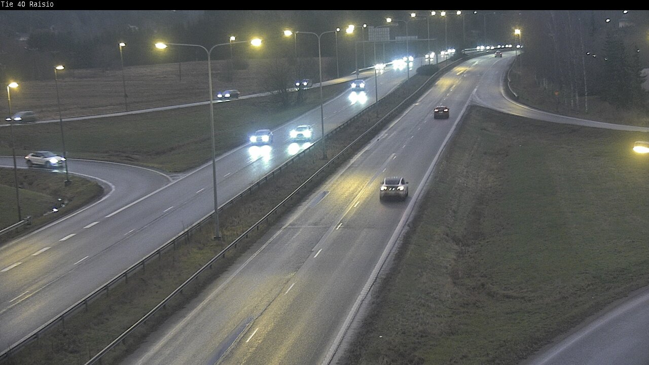 Weather Camera Image Väg 40 Reso, Raisio, Varsinais-Suomi