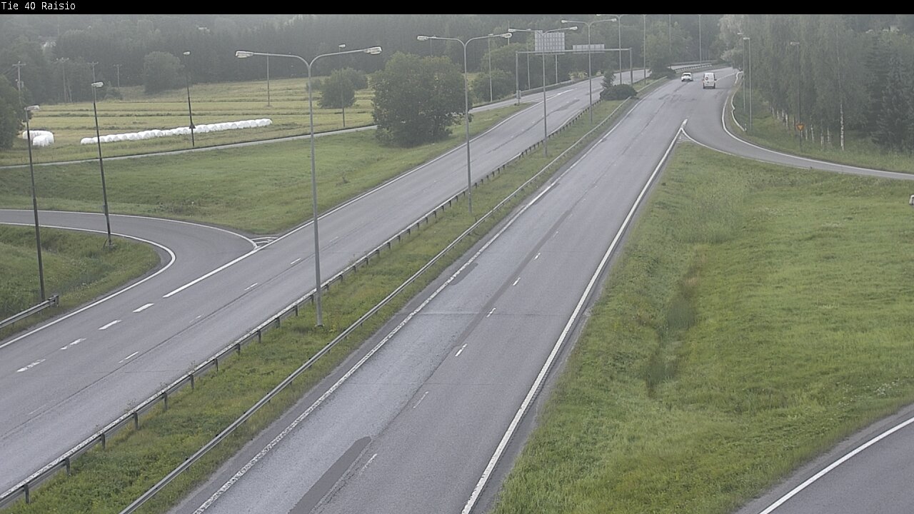 Weather Camera Image Road 40 Raisio, Raisio, Varsinais-Suomi