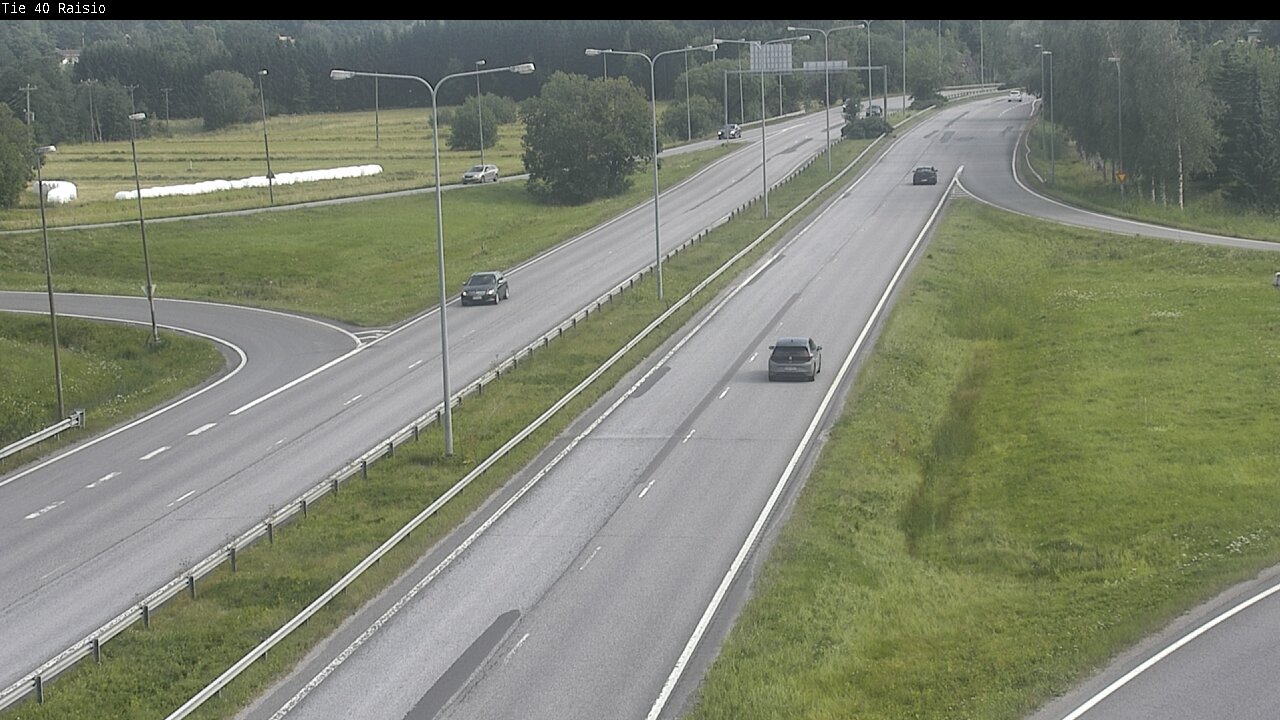 Weather Camera Image Väg 40 Reso, Raisio, Varsinais-Suomi