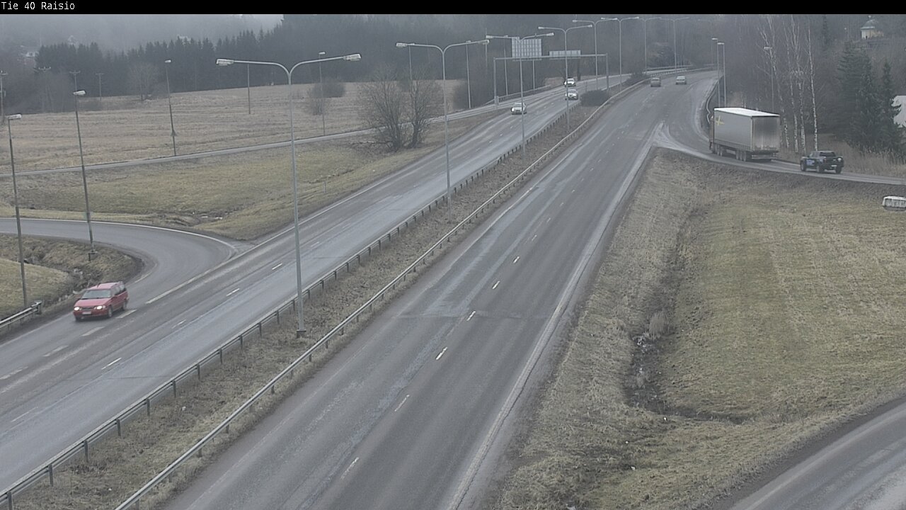 Weather Camera Image Road 40 Raisio, Raisio, Varsinais-Suomi
