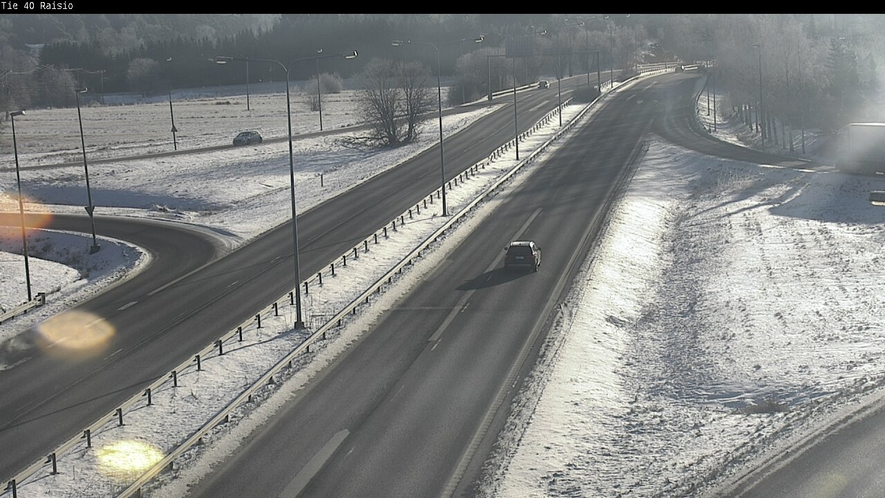 Weather Camera Image Road 40 Raisio, Raisio, Varsinais-Suomi