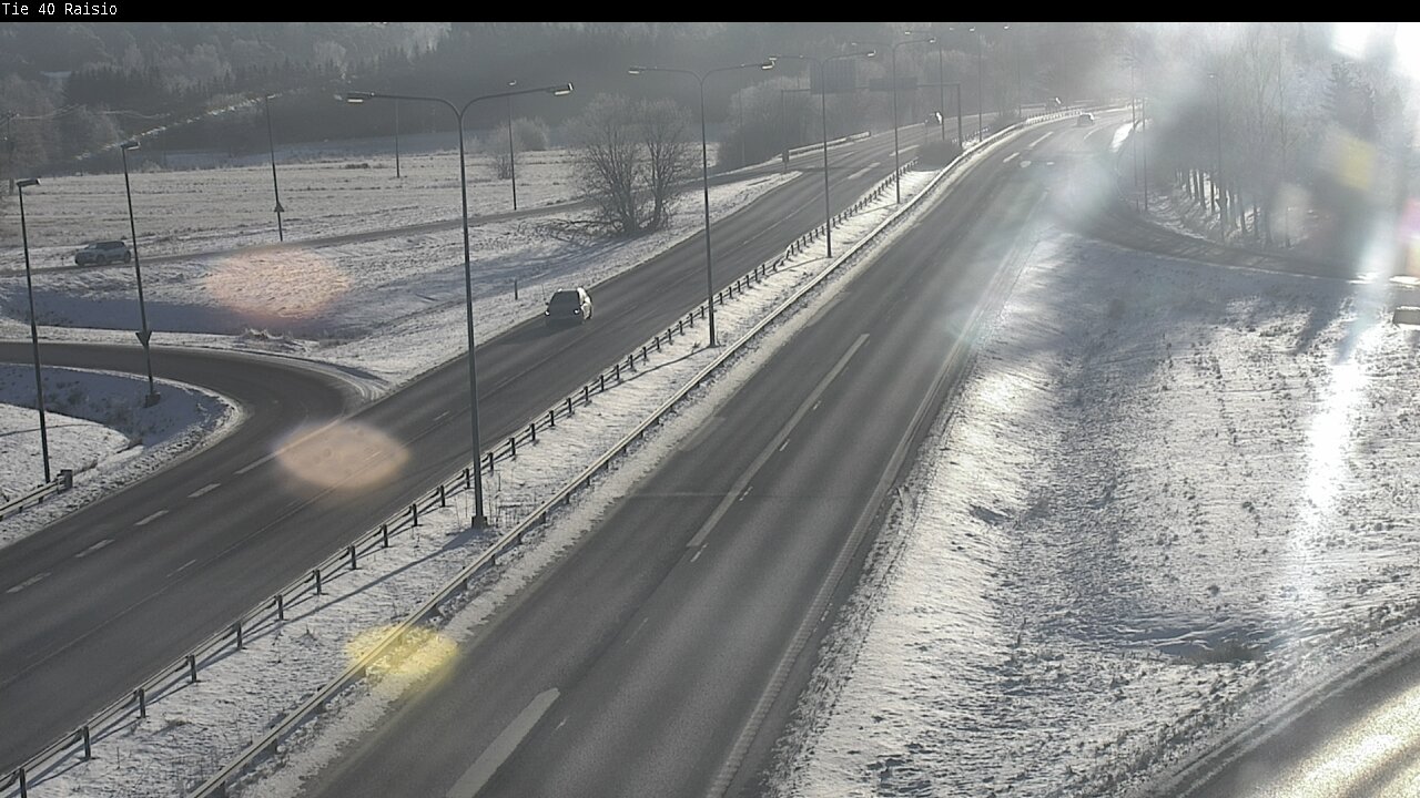 Weather Camera Image Road 40 Raisio, Raisio, Varsinais-Suomi