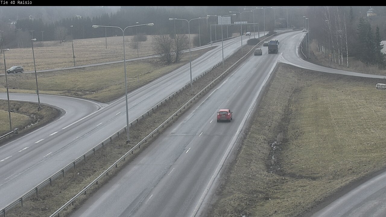 Weather Camera Image Road 40 Raisio, Raisio, Varsinais-Suomi