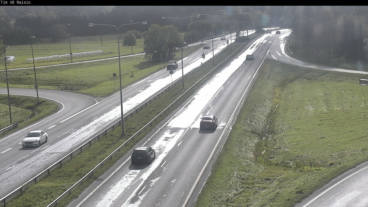 Weather Camera Image Väg 40 Reso, Raisio, Varsinais-Suomi