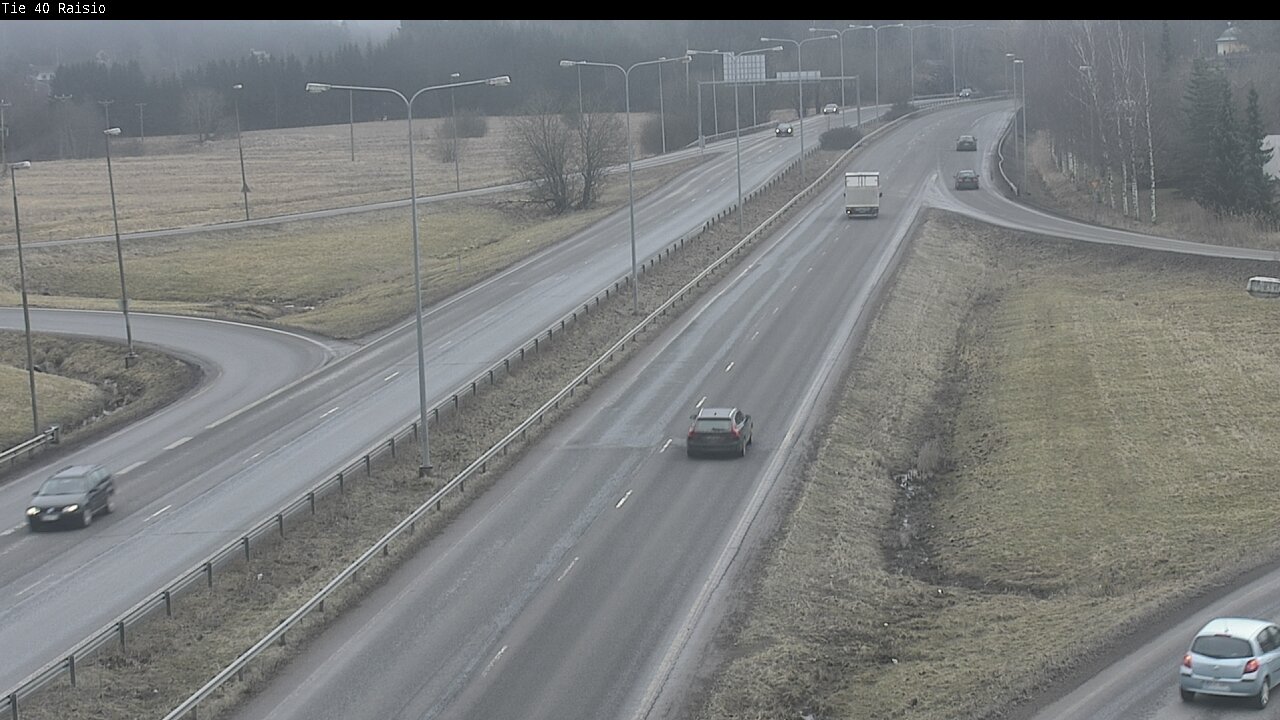 Weather Camera Image Road 40 Raisio, Raisio, Varsinais-Suomi