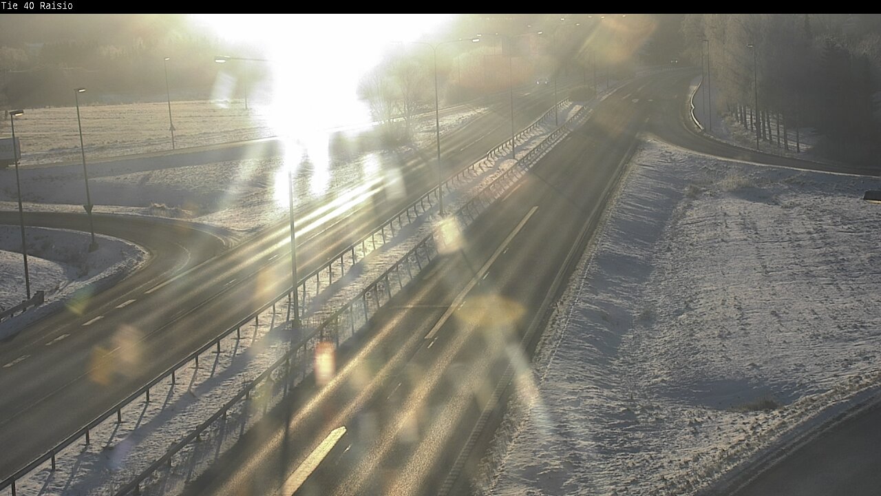 Weather Camera Image Road 40 Raisio, Raisio, Varsinais-Suomi