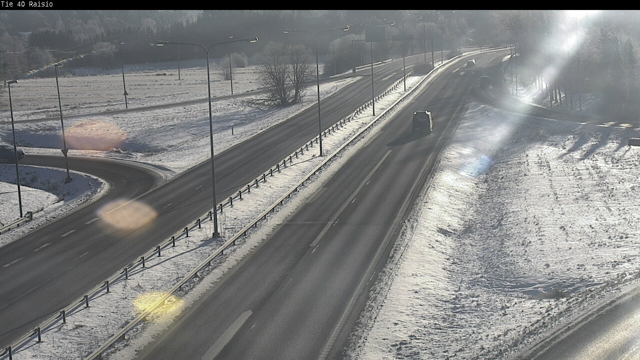 Weather Camera Image Road 40 Raisio, Raisio, Varsinais-Suomi