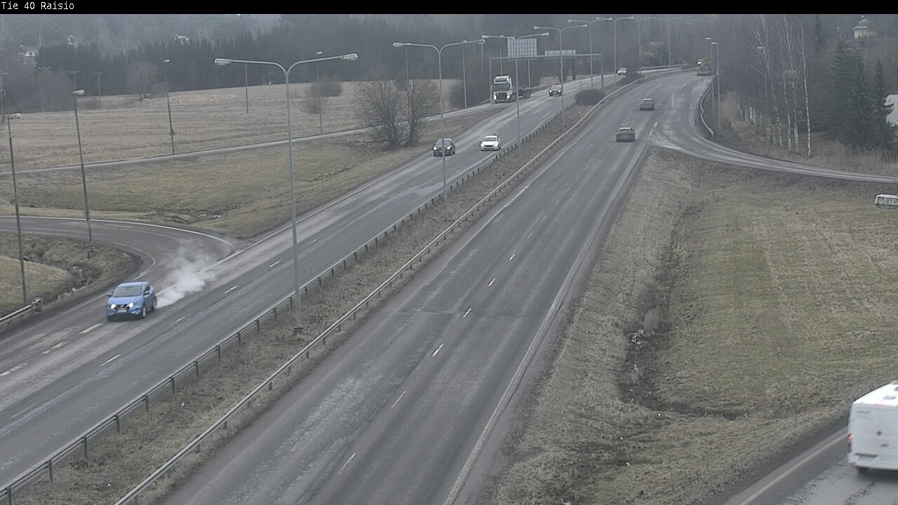 Weather Camera Image Road 40 Raisio, Raisio, Varsinais-Suomi