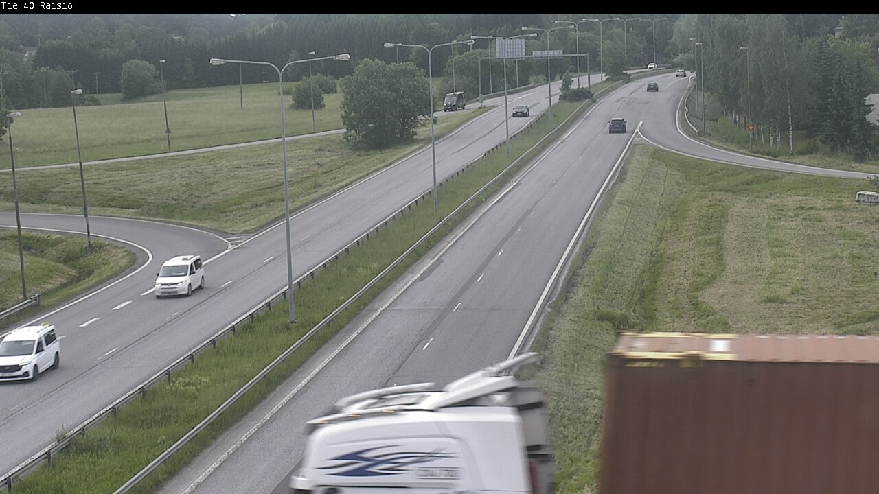 Weather Camera Image Väg 40 Reso, Raisio, Varsinais-Suomi