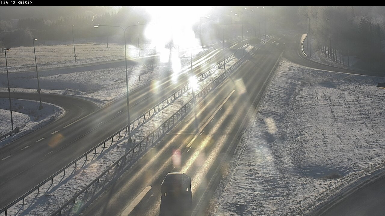 Weather Camera Image Road 40 Raisio, Raisio, Varsinais-Suomi